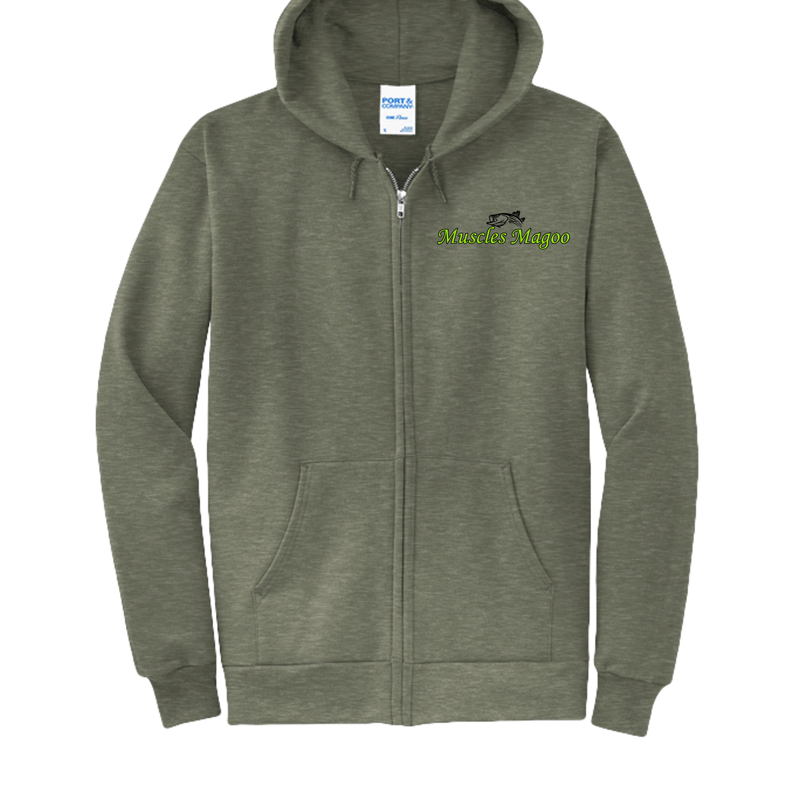 Olive Drab Green Heather - PC78ZH - FRONT