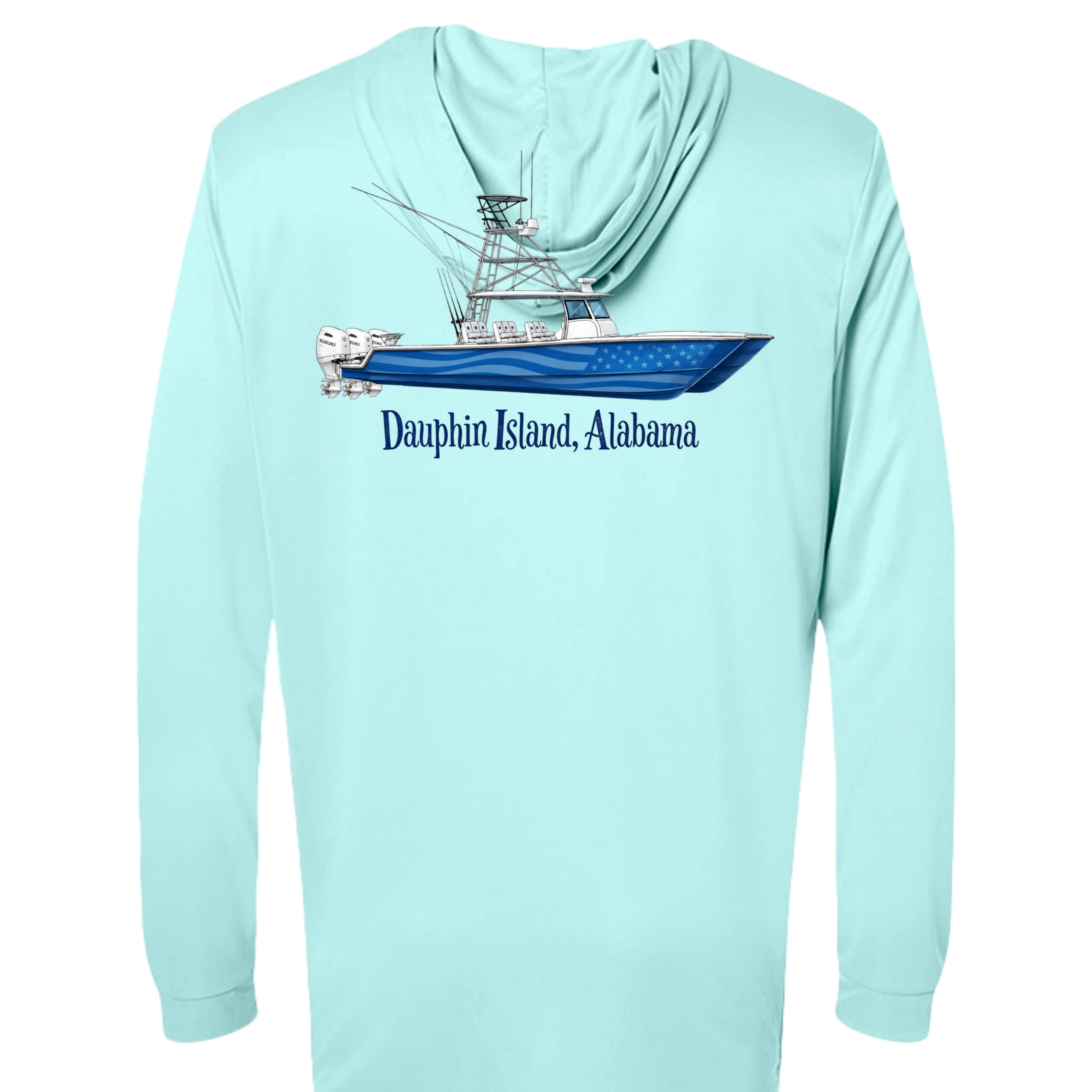 Aqua Blue - 220P - BACK